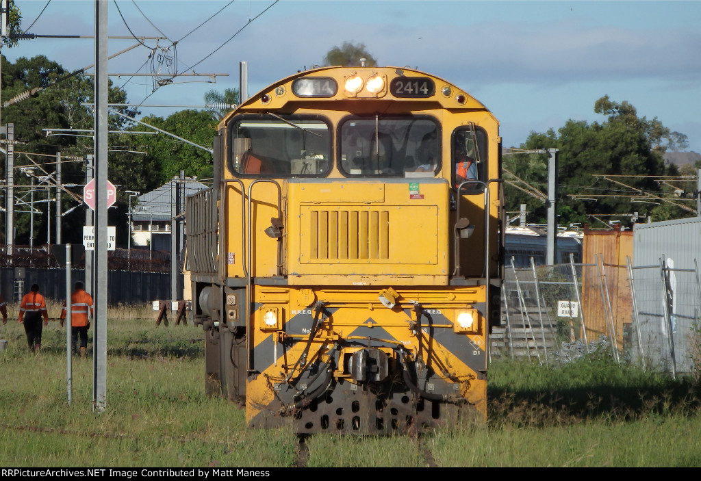 Reversing to the outside yard